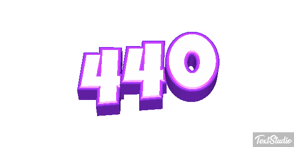 440 Efekt tekstowy