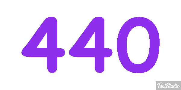 440 Efekt tekstowy