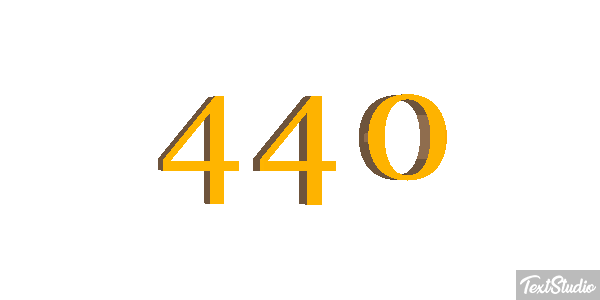 440 Efekt tekstowy