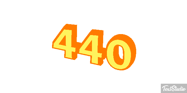 440 Efekt tekstowy