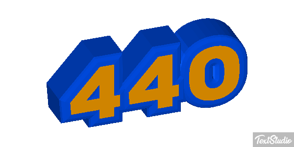 440 Efekt tekstowy