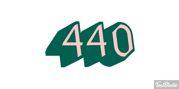 440 Efekt tekstowy