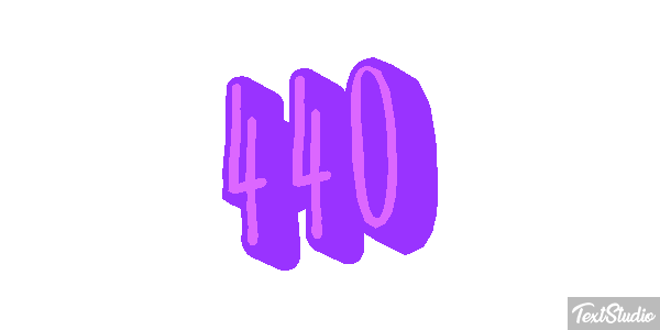 440 Efekt tekstowy