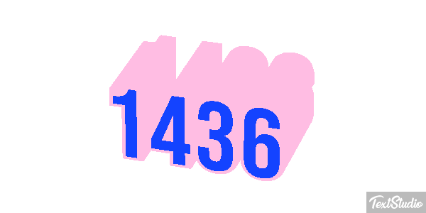 1436 Текстовый эффект