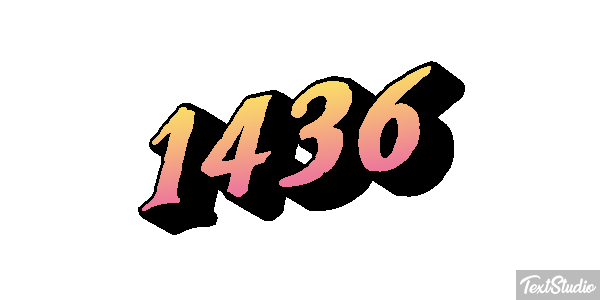 1436 Текстовый эффект