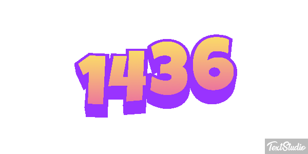 1436 Текстовый эффект