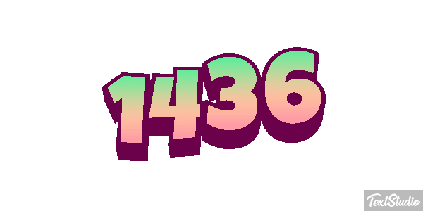 1436 Текстовый эффект