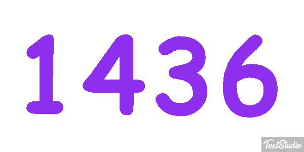 1436 Текстовый эффект