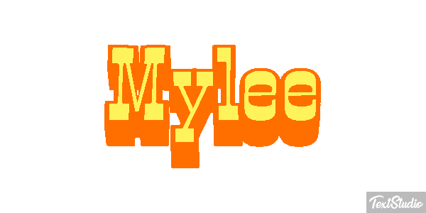 Mylee Efecto de texto