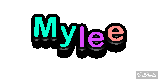 Mylee Efecto de texto