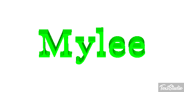 Mylee Efecto de texto