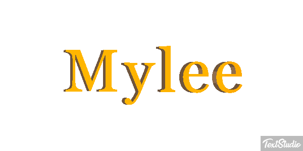 Mylee Efecto de texto
