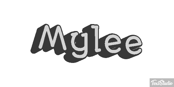 Mylee Efecto de texto