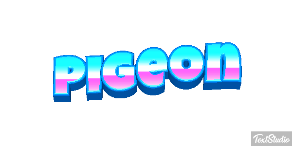 Pigeon Effet de texte