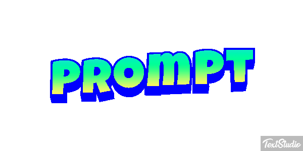 Prompt Text effect