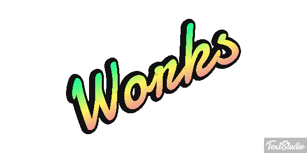 Works Metin efekti