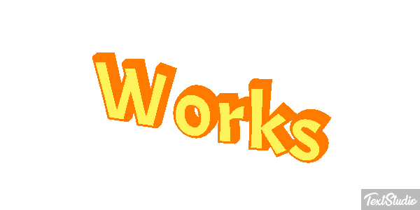 Works Metin efekti
