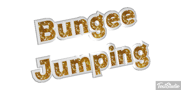 Bungee Jumping Effetto testo