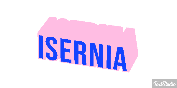 Isernia テキスト効果