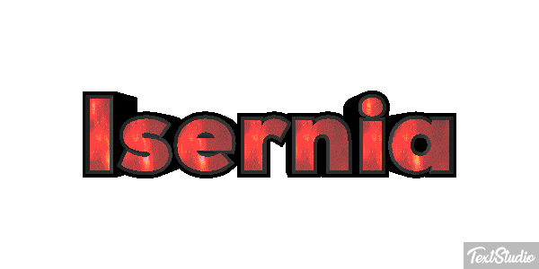 Isernia テキスト効果