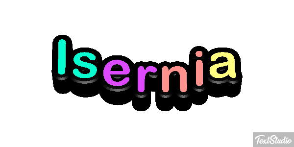 Isernia テキスト効果