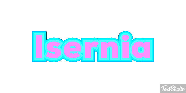 Isernia テキスト効果
