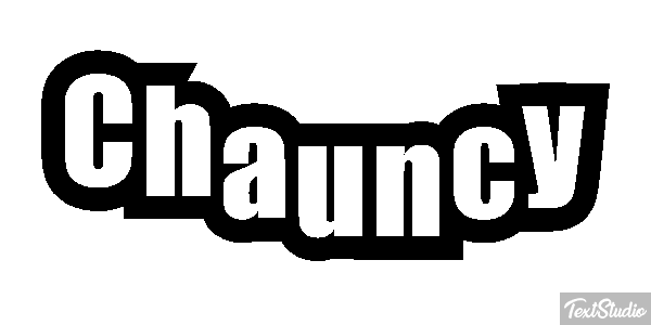 Chauncy Effetto testo