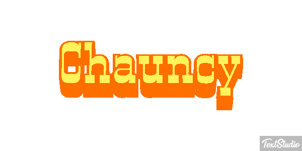 Chauncy Effetto testo