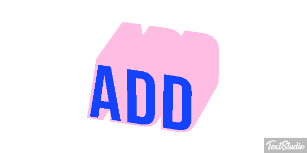 Add Effetto testo