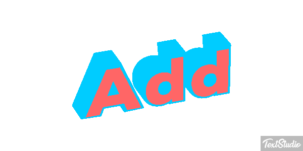 Add Effetto testo