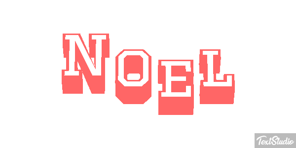 Noel Effet de texte