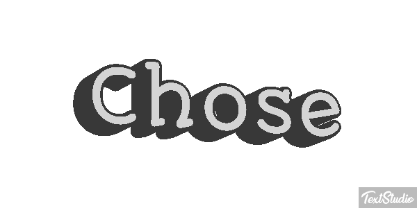 Chose Text effect