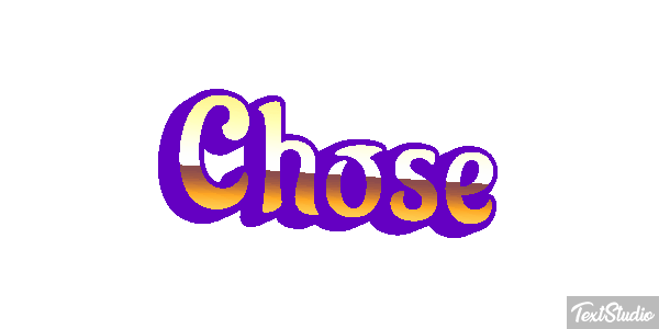 Chose Text effect