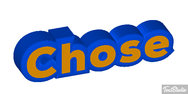 Chose Text effect