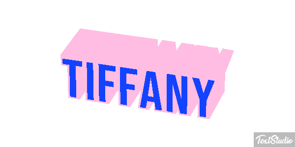 Tiffany Text effect