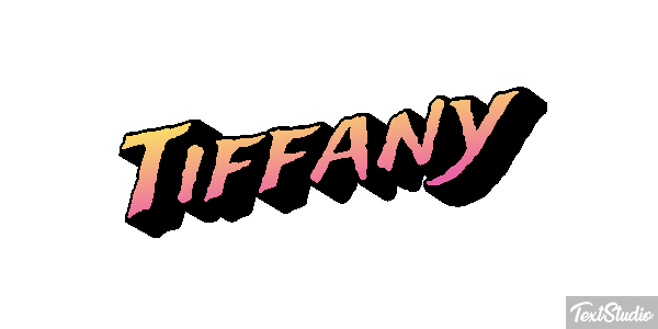 Tiffany Text effect