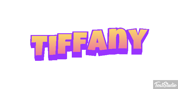Tiffany Text effect