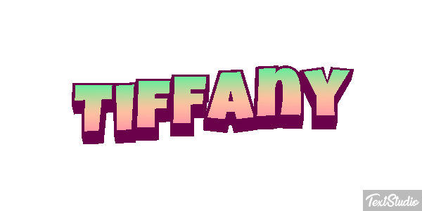 Tiffany Text effect