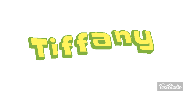 Tiffany Text effect