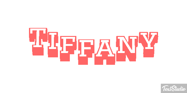 Tiffany Text effect