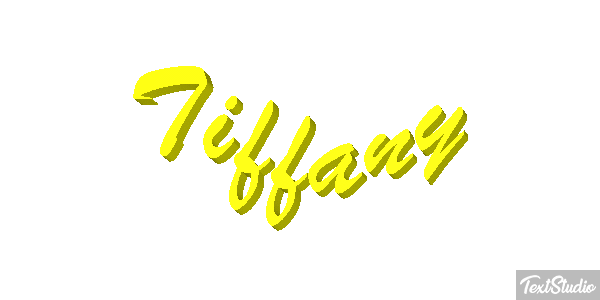 Tiffany Text effect