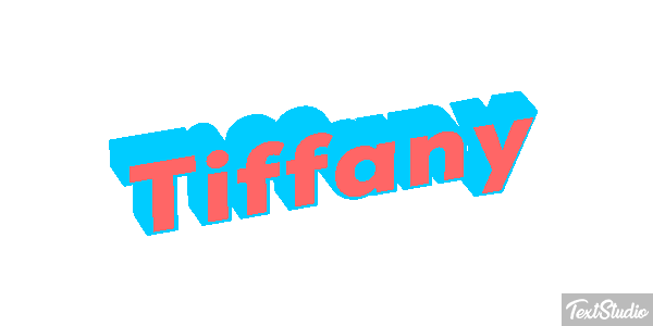 Tiffany Text effect