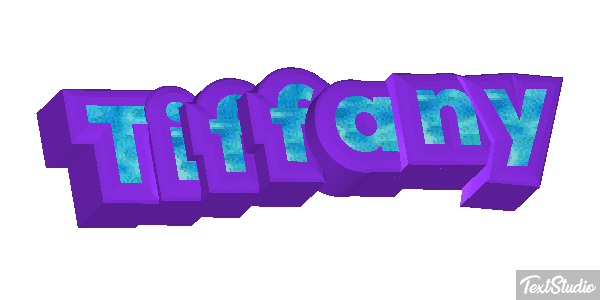 Tiffany Text effect
