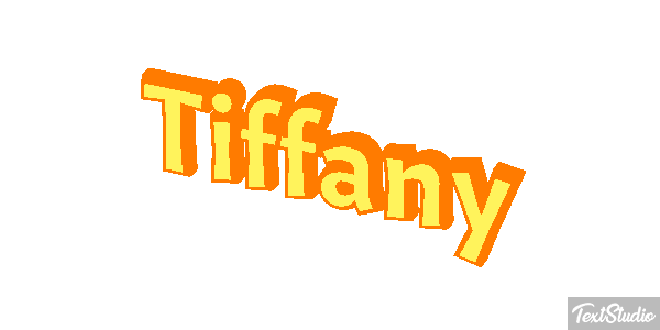 Tiffany Text effect