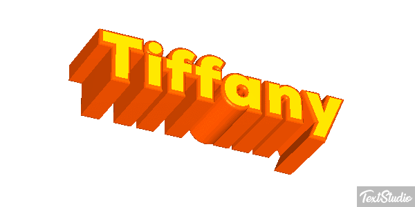Tiffany Text effect