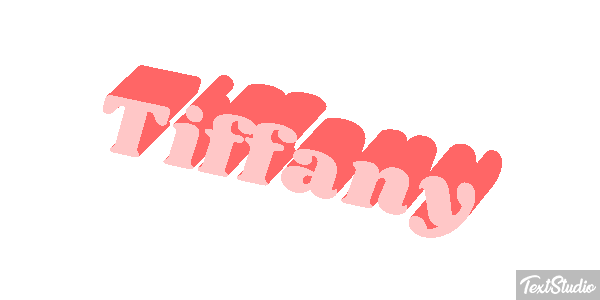 Tiffany Text effect
