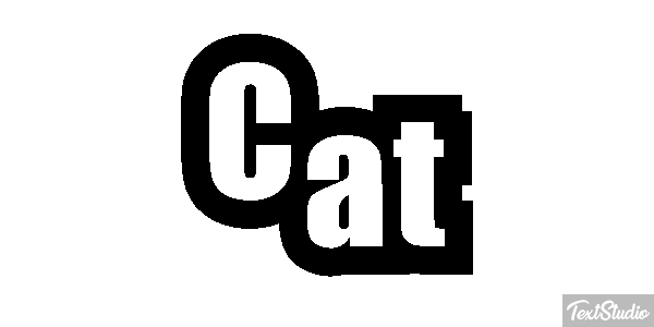 Cat Text effect
