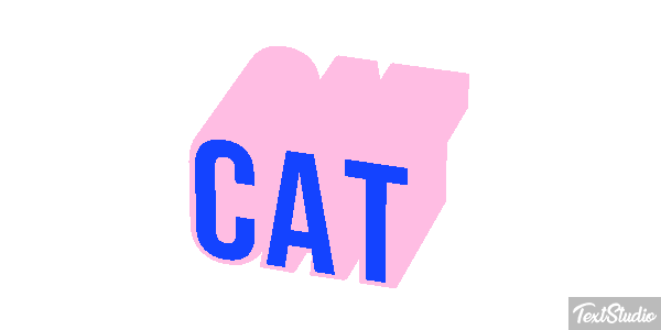 Cat Text effect