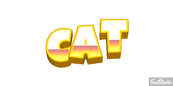 Cat Text effect
