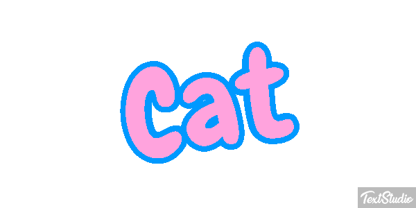 Cat Text effect